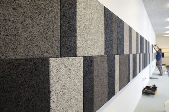 Sound Insulation Wood Wool Acoustic Panel Durable Wood Wool Cement Boards Customized