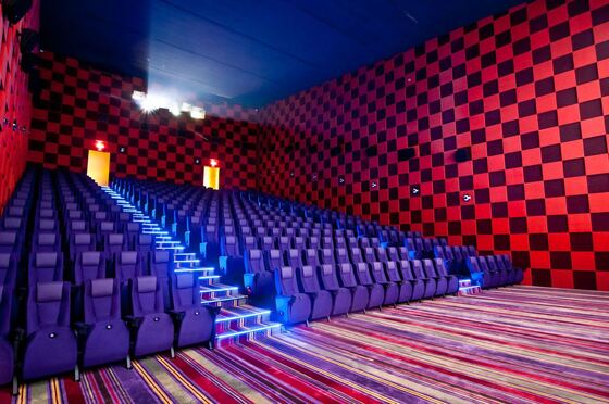 Modern Fabric Acoustic Wall Panels Interior Decorative Acoustic Foam Panels For Cinema
