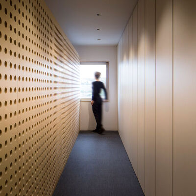 School Acoustic Perforated Panel Wall Decor Sound Absorbing Ceiling Panels