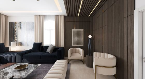 Nature Acoustic Slat Wood Panel Interior Decorative Sound Absorption Panel For Hall