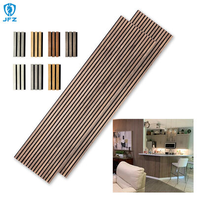 Decorative Interior Acoustic Panels Wood Slats MDF Wooden Wall Acoustic Panel