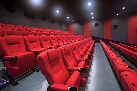 Cinema Fiber Glass Acoustic Wall Pad Fireproof Sound Absorption Ceiling Panels Customized