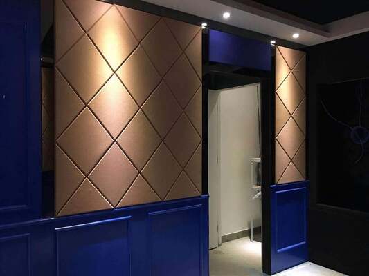 Customized Fabric Acoustic Panel Fiber Glass Acoustic Wall Panel Flame Retardant
