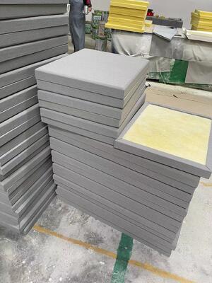 Customized Fabric Acoustic Panel Fiber Glass Acoustic Wall Panel Flame Retardant