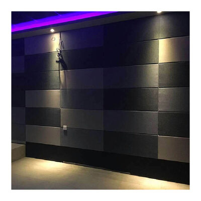Customized Fabric Wrapped Acoustic Ceiling Panels Wall Foam Noise Cancelling Panels