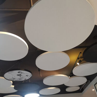 Durable Ceiling Acoustic Panel Fiberglass Eco Friendly Building Sound Absorbing Panels