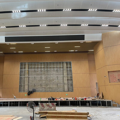 Grooved Multilayer Wood Acoustic Panel Soundproof Durable Mgo Board