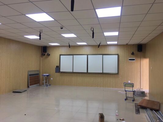 Decorative Wood Veneer Panels MDF Wooden Acoustic Panels For Walls