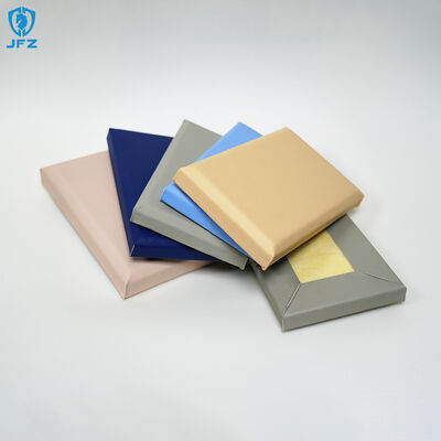 Leather Acoustic Ceiling Panel 3D Foam Wall Panel For Home Decor