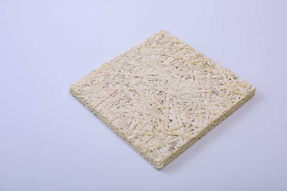 Decorative Wood Wool Acoustic Panel Fireproof Cement Board For Hall