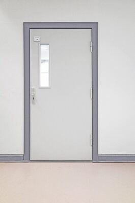 Hospital Soundproof Double Door Durable Acoustic Wooden Door
