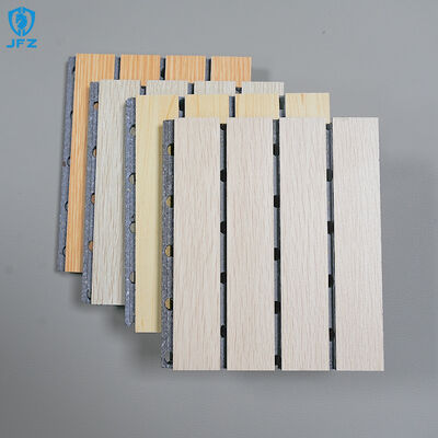 Durable Wood Acoustic Panel Mgo Board MDF Wood Veneer Wall Panels For Stadium