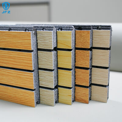 Wall Wood Acoustic Panel Fireproof Mgo Board Wood Veneer Acoustic Panels