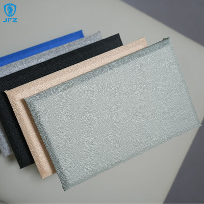Sound Absorbing Studio Fabric Acoustic Panels Interior Fiber Glass Cloth Acoustic Panels