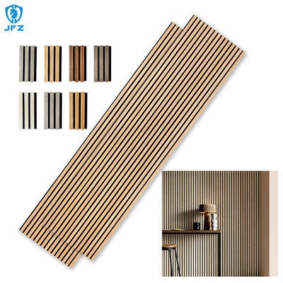 Natural Grain Acoustic Wall Panel Fireproof Acoustic Ceiling Panel for Studio