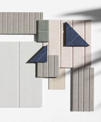 Classroom Polyester Fiber Acoustic Panel 12mm 15mm Thickness Wall PET Panels Acoustic