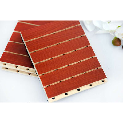 Nature Solid Wood MDF Wood Acoustic Panel Studio Soundproofing Panels