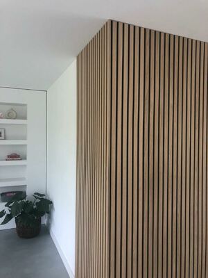 Acoustic Wood Wall Panel Decor Interior Acoustic Ceiling Panel for Hall