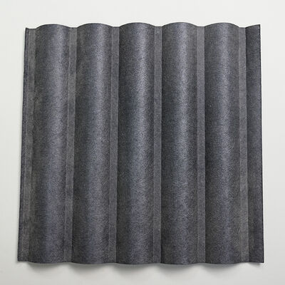 Curved Surface Polyester Fiber Acoustic Panel Sound Absorption PET Wall Panel