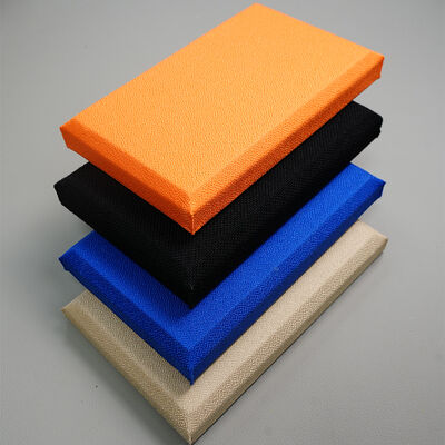 Wall Fabric Acoustic Panel Durable Decorative Glass Fiber Wall Panel