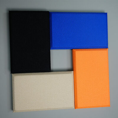 Minimalism Durable Fabric Wrapped Acoustic Board 3D Wall Panel
