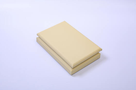 Durable Perforated Leather Wall Padding / Acoustic Foam Panel For Hall