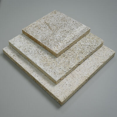 Fireproof Wood Wool Cement Panels 3D Wall Acoustic Panel For Hall