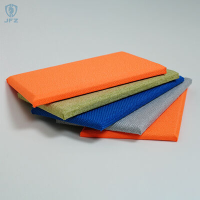 Customized Color Fabric Acoustic Panel Foam Sound Absorbing Panels For Bedroom