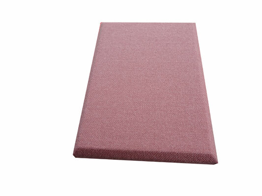 Customized Acoustic Fabric Panels Fiber Glass Studio Acoustic Wall Panels Fireproof