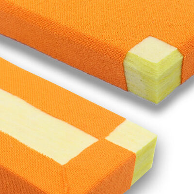 Custom Adhesive Backing Fabric Acoustic Panel Bedroom Soundproofing Panels