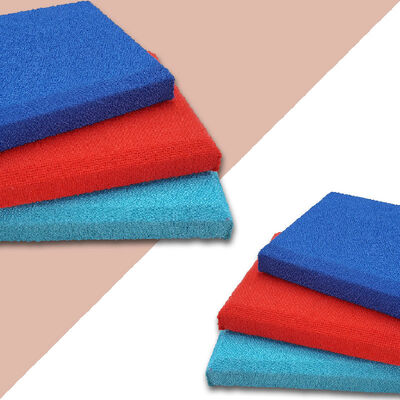 High-Density Fabric Acoustic Wall Panel Fireproof Fiber Glass Wall Padding