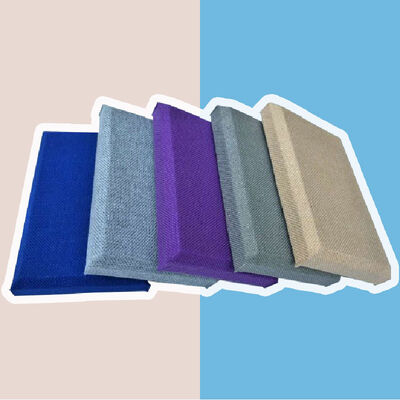 Customized 3D Wall Panel Durable Fabric Wrapped Acoustic Wall Panel