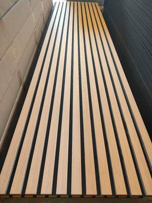 Acoustic Wood Wall Panel MDF Wood Veneer Acoustic Ceiling Panel for Studio