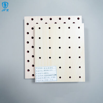 Easy Installation Perforated Wood Acoustic Panel for Home Decor