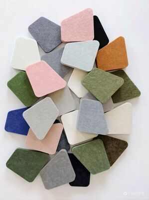 High-Density PET Polyester Fiber Panel Natural Acoustic Wall Panel