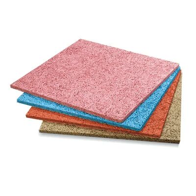 Customized Wood Wool Board Eco-Friendly 3D Wall Panel for Hall