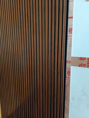 Noise Reduction Wood Acoustic Panel Flame Retardant MDF Melamine Board