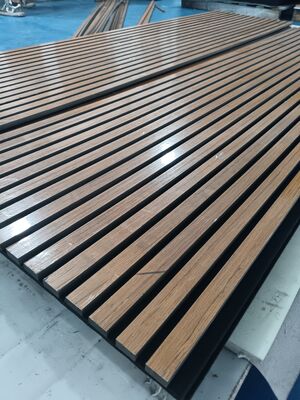 Noise Reduction Wood Acoustic Panel Flame Retardant MDF Melamine Board