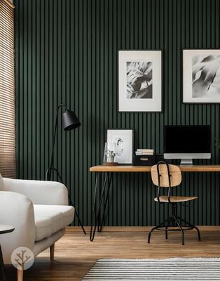 Natural Melamine Board MDF Acoustic Ceiling Panel for Studio