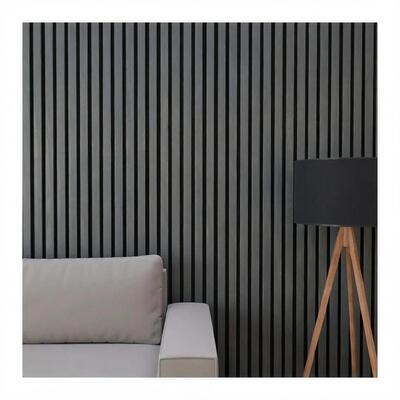 Various Colors Acoustic Wood Panel MDF Melamine Board for Bedroom