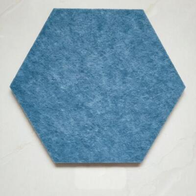 Hexagon Acoustic Felt Board Durable Polyester Fiber Acoustic Panel for Hall