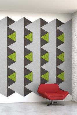 Customized Polyester Fiber Wall Panel Durable Acoustic Felt Panel for Studio