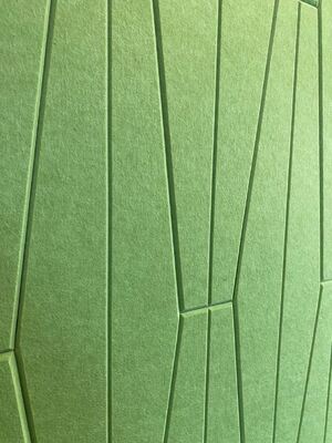 Polyester Fiber Sound Absorbing Board PET Acoustic Felt Panel for Hotel