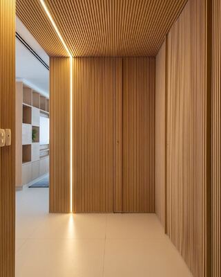 High Quality Acoustic Wood Wall Panel Eco-Friendly MDF Melamine Board for Home Decor