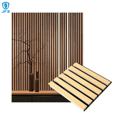 Walnut Wood Acoustic Wall Panel Durable Wood Wall Paneling Sheets for Home Decor