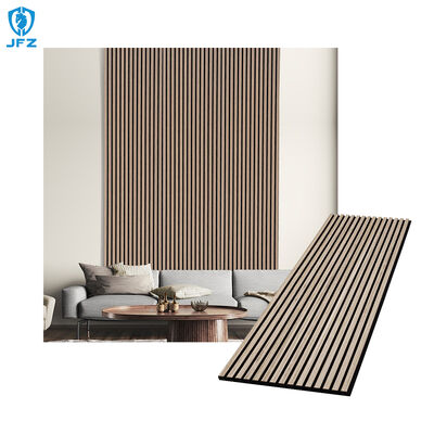 MDF Wood Veneer Durable Acoustic Wall Panel Simple Wooden Acoustic Panel for Hall