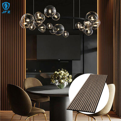 Stylish Decor Wood Slat Acoustic Panel Eco-Friendly 3D Wall Panel for Bar