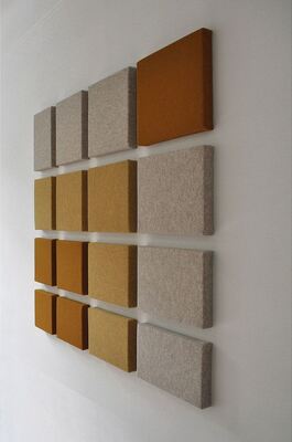 Wholesale Products Fabric Wrapped Acoustic Board Durable Acoustic Ceiling Panel for Office
