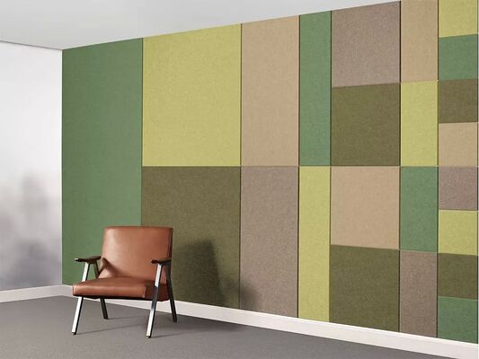 Durable Polyester Fiber Acoustic Panel Simple PET Acoustic Wall Panel for Home Decor