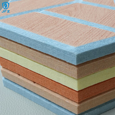 Eco-Friendly Polyester Fiber Acoustic Panel Decor Interior Acoustic Ceiling Panel for Hall